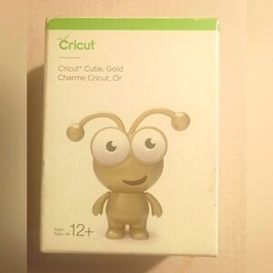 Cricut Cutie Gold Charme NIB